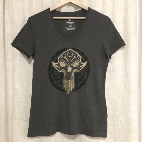 WoW Mawsworn Short Sleeve V-neck Tee - Picture 1 of 6
